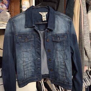Indigo Rein Blue Washed Denim Jean Jacket